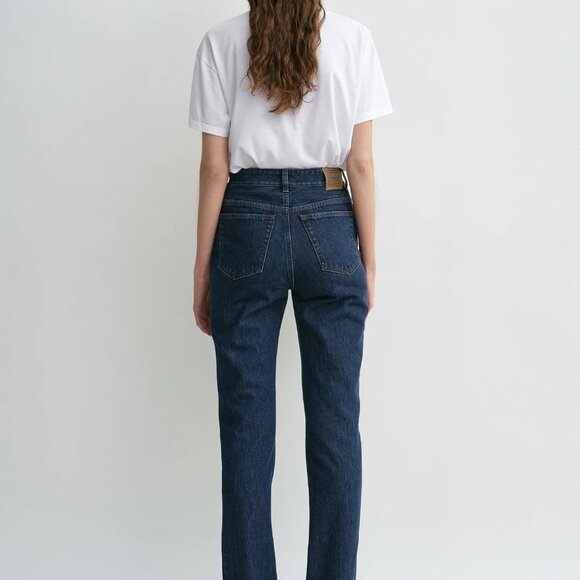 TOTEME ! High slim Straight Regular Fit Organic Cotton (28/32) - Picture 3 of 13